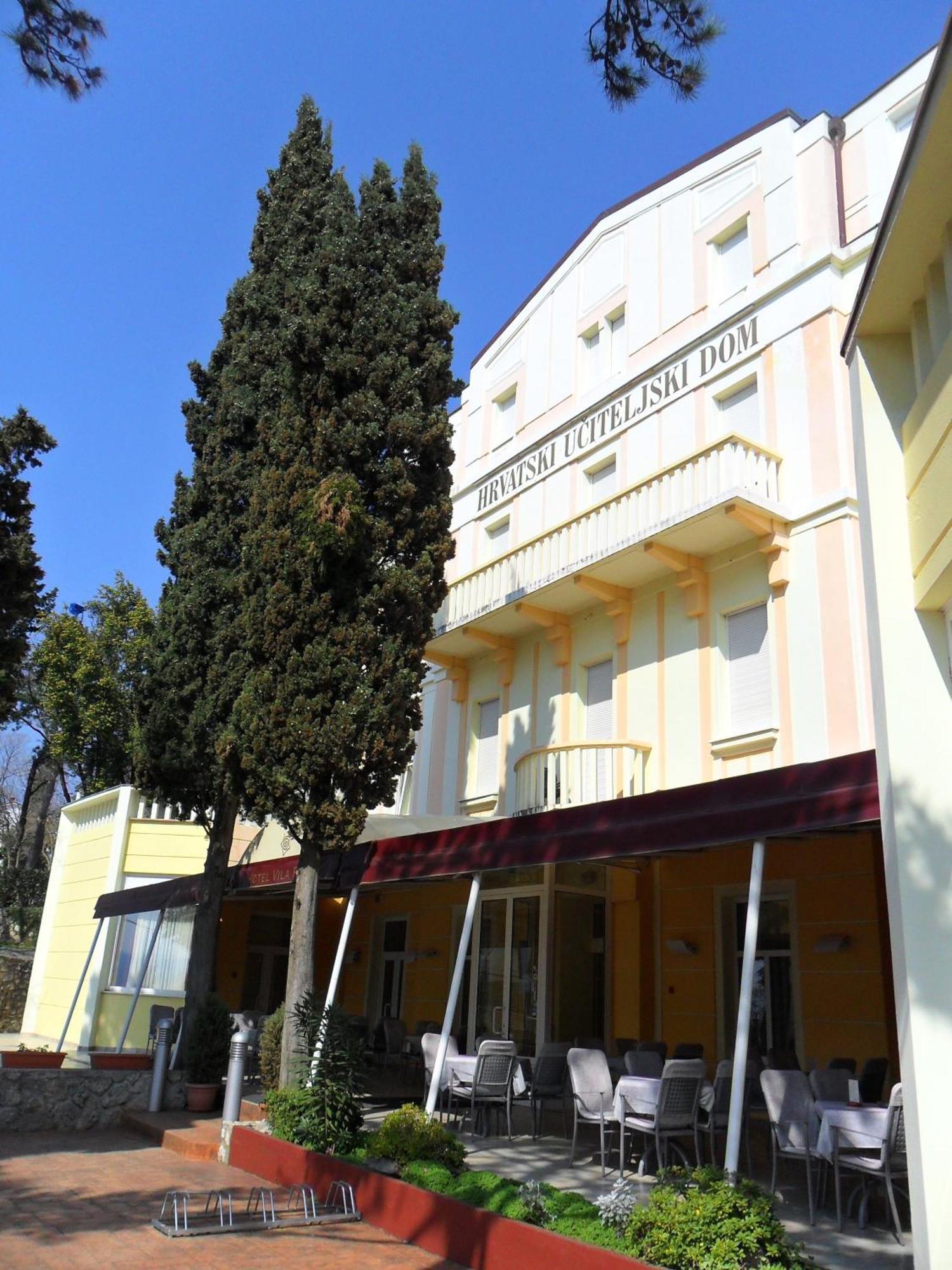 Hotel Vila Ruzica- Glavna Zgrada I Depandanse Crikvenica Bagian luar foto