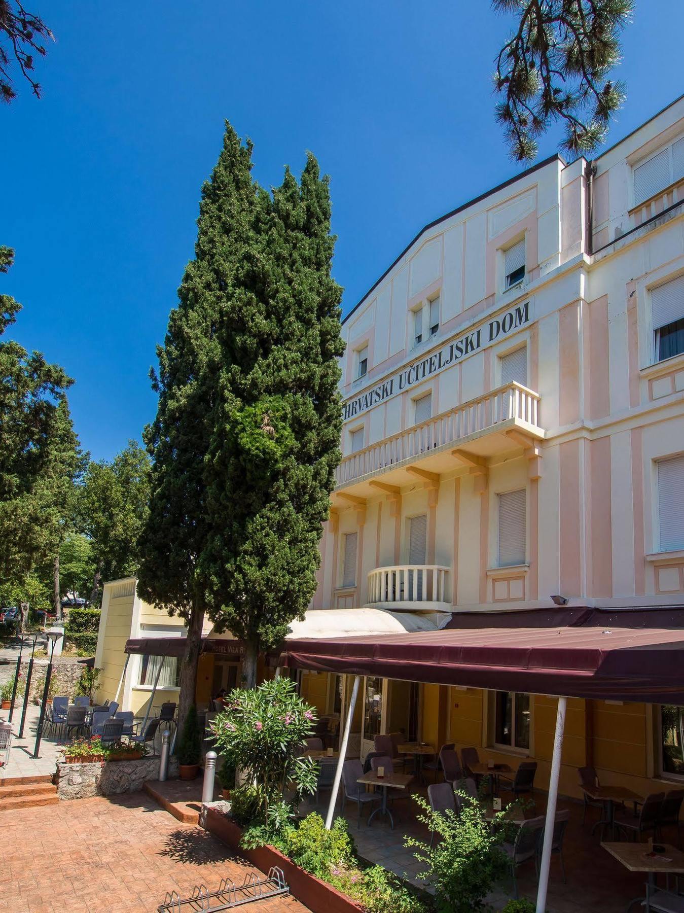 Hotel Vila Ruzica- Glavna Zgrada I Depandanse Crikvenica Bagian luar foto